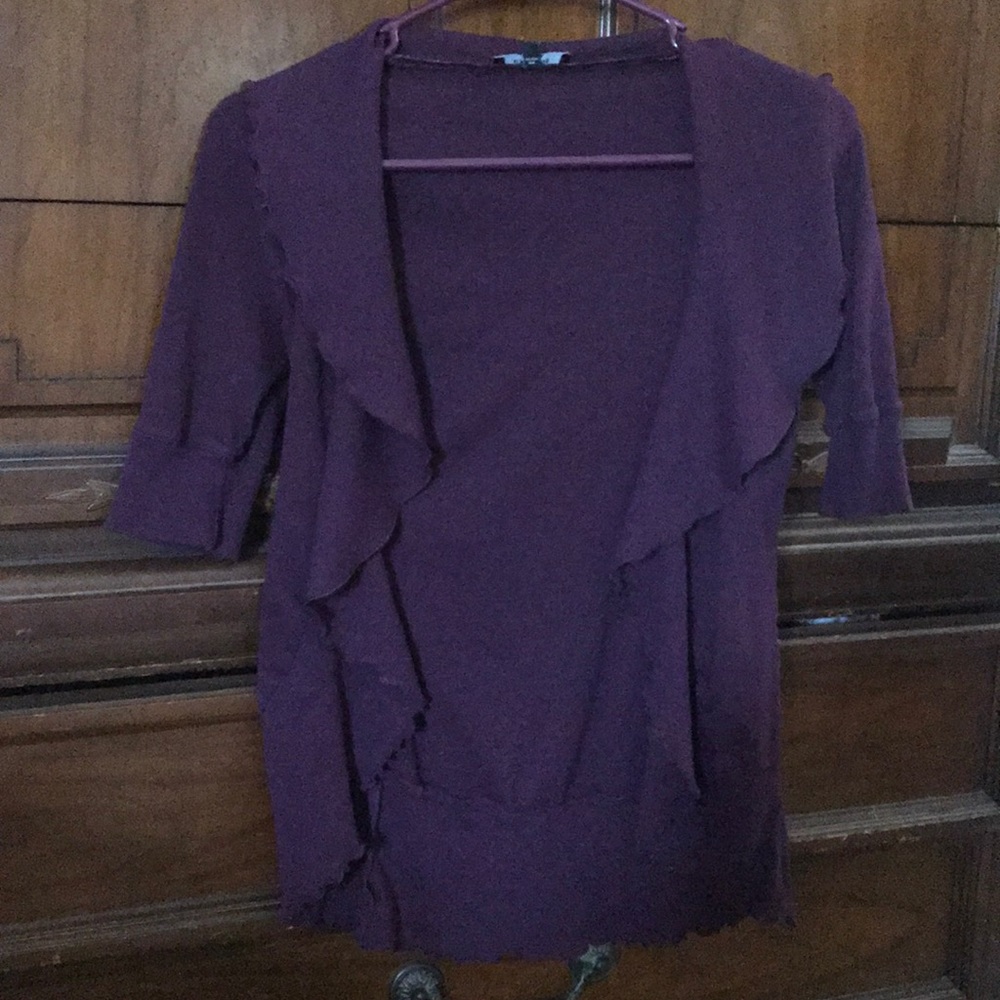 Express Frilly Cardigan